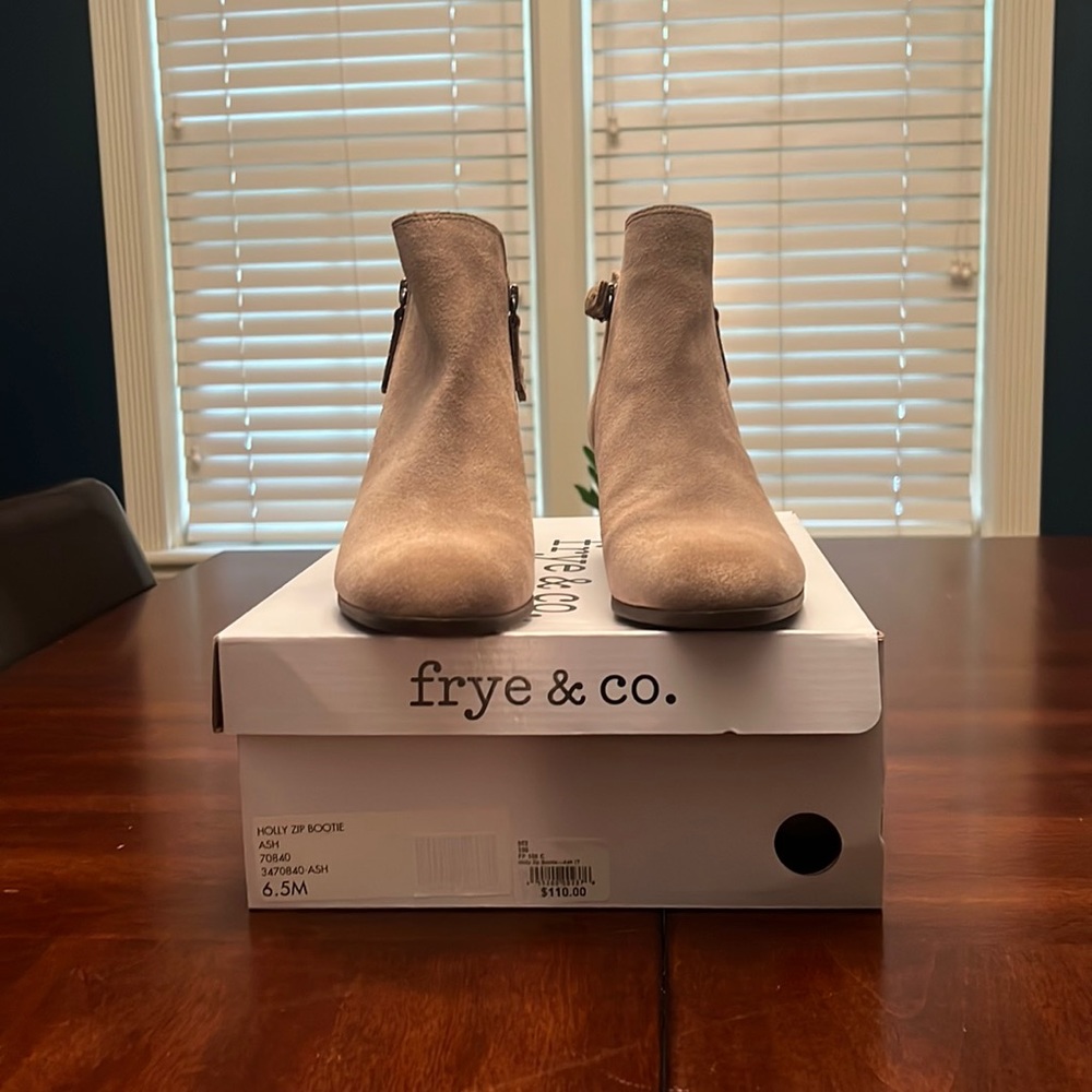Frye booties.